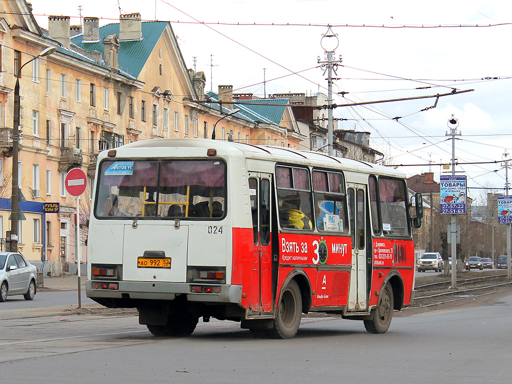 Нижегородская область, ПАЗ-32054 № 024