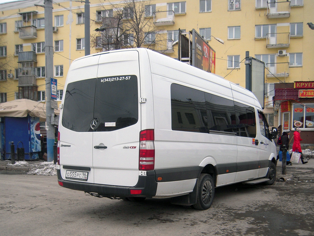 Sverdlovsk region, Luidor-22360C (MB Sprinter) № О 555 РС 96