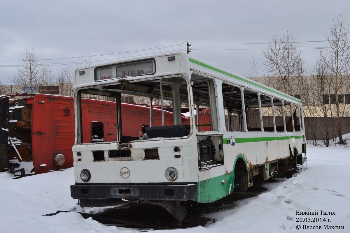 Свердловская область, ЛиАЗ-5256.30-01 № 74