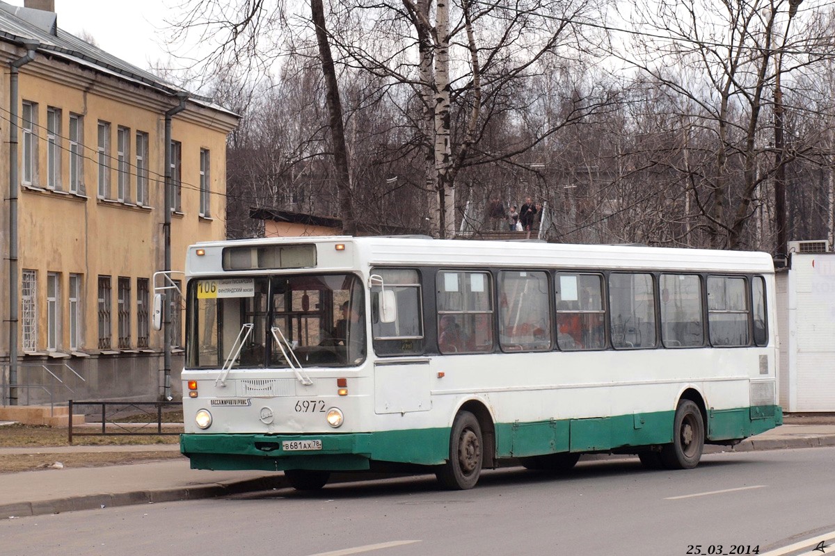 Санкт-Петербург, ЛиАЗ-5256.00 № 6972