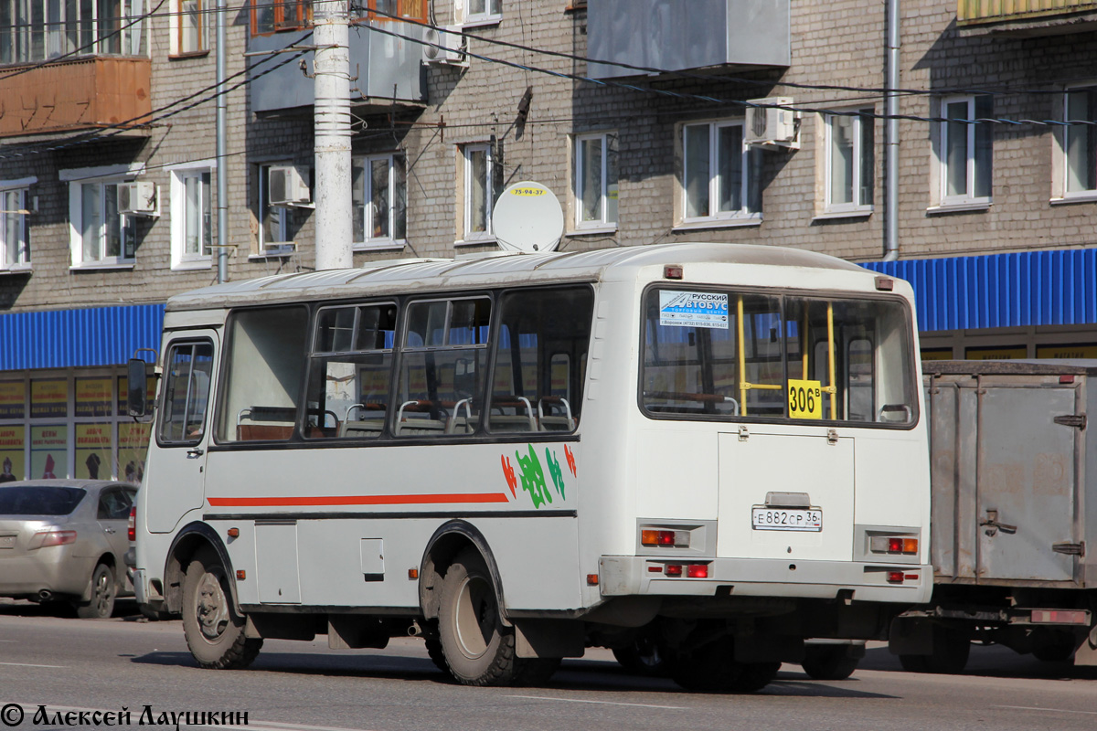 Воронежская область, ПАЗ-32054 № Е 882 СР 36