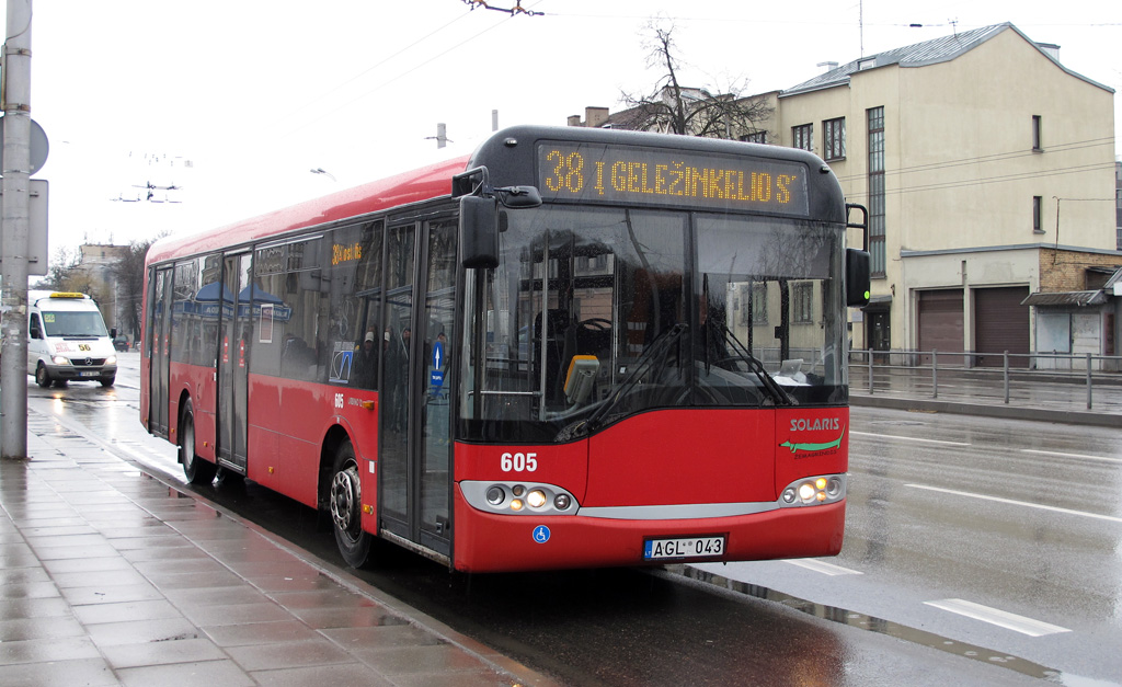 Литва, Solaris Urbino II 12 № 605