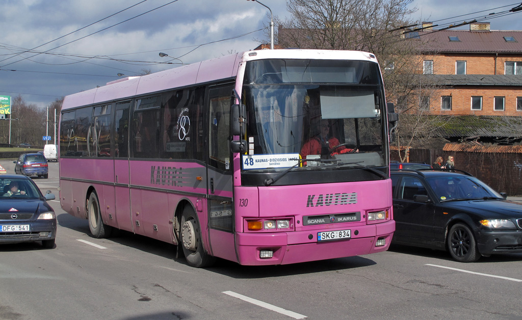 Литва, Ikarus EAG 395/E95 (Scania) № 130