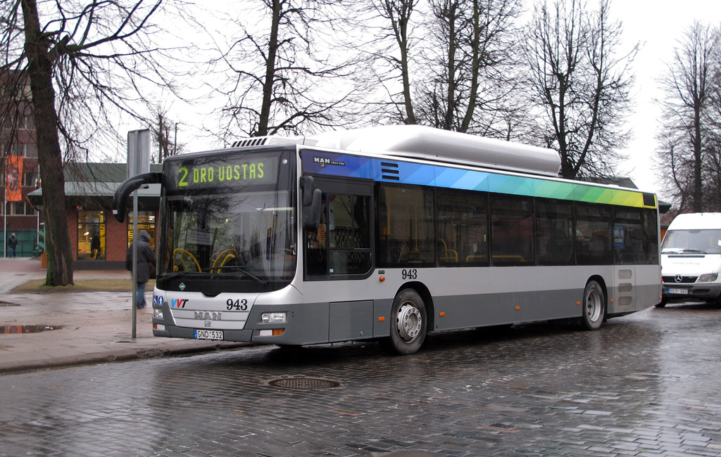 Литва, MAN A21 Lion's City NL273 CNG № 943