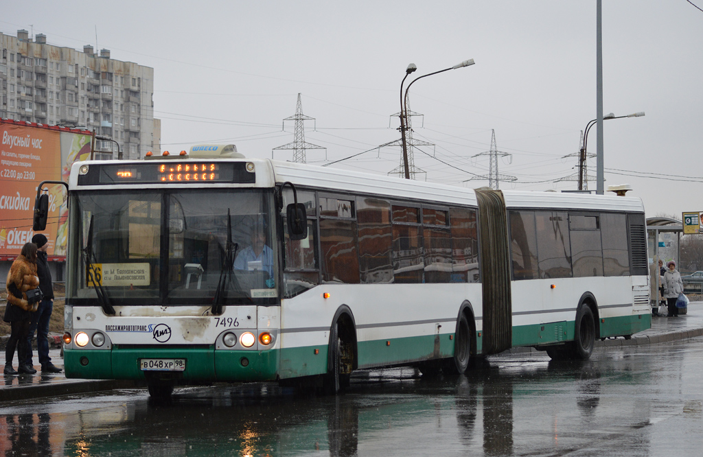 Санкт-Петербург, ЛиАЗ-6213.20 № 7496