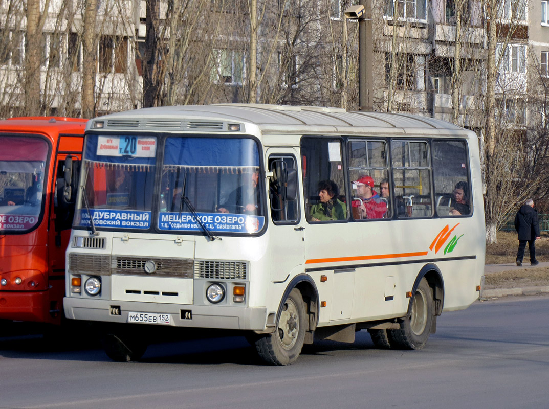 Нижегородская область, ПАЗ-32054 № М 655 ЕВ 152