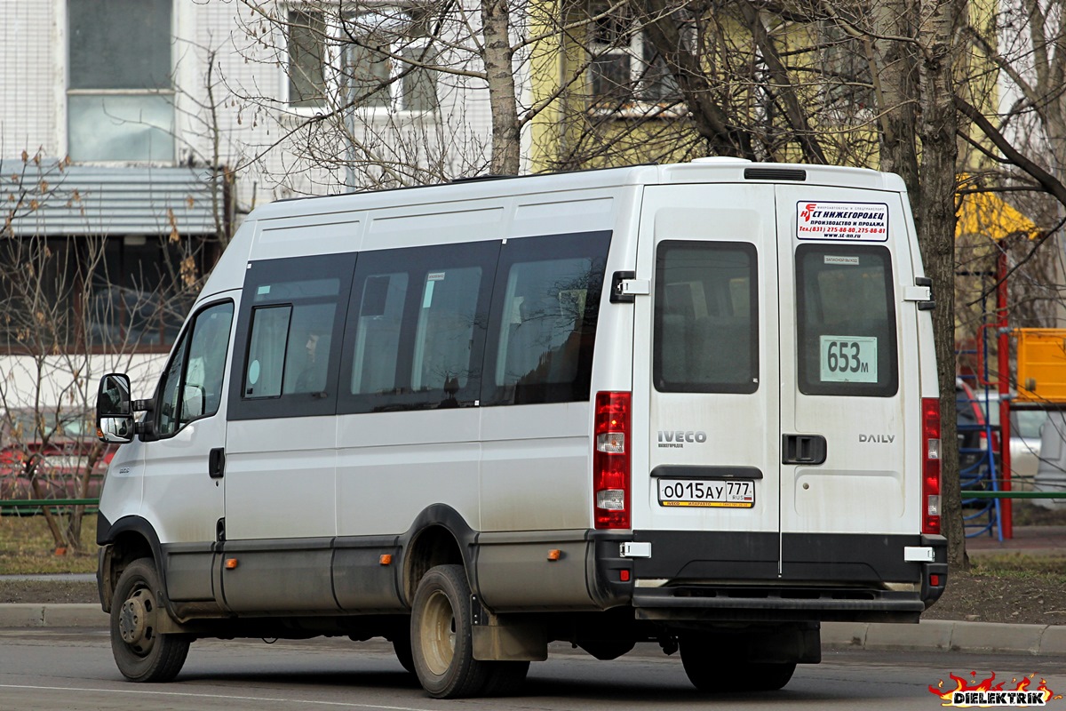 Москва, Нижегородец-2227UU (IVECO Daily) № О 015 АУ 777