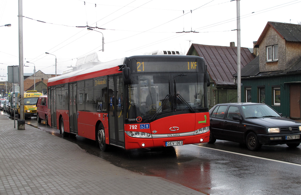 Литва, Solaris Urbino III 12 CNG № 792