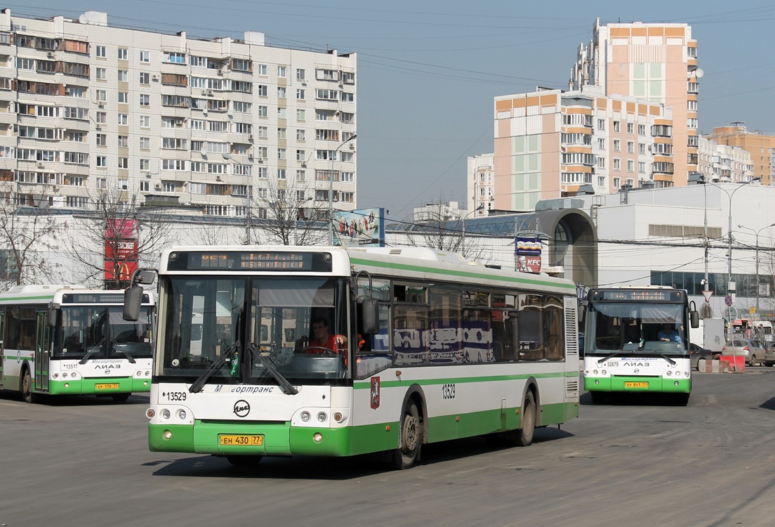 Москва, ЛиАЗ-5292.21 № 13529