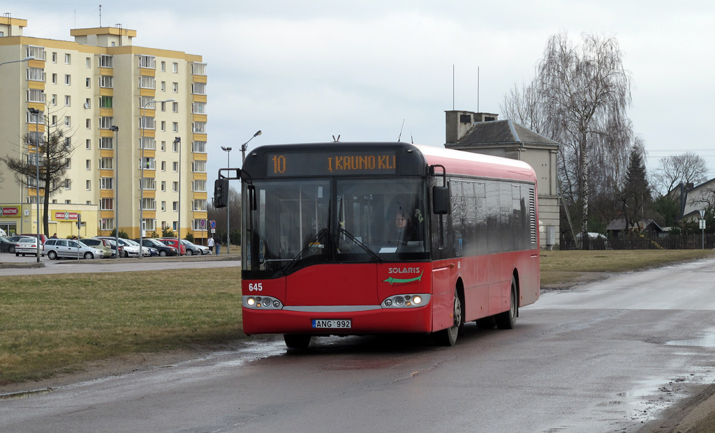 Литва, Solaris Urbino II 12 № 645