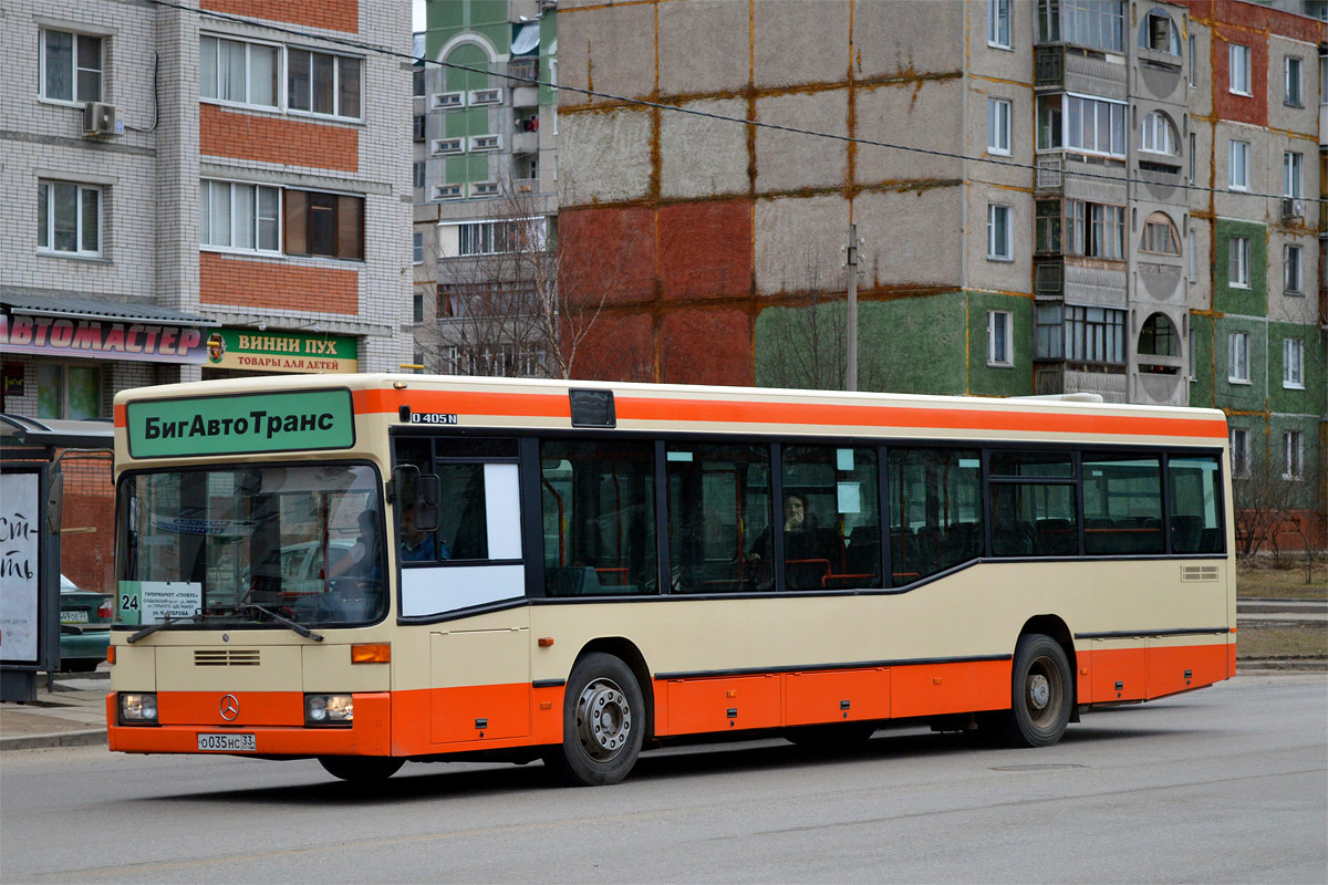 Владимирская область, Mercedes-Benz O405N2 № О 035 НС 33