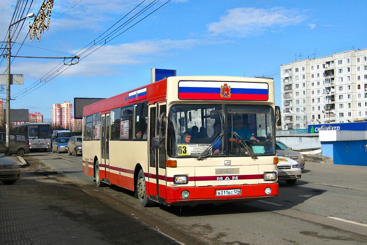 Красноярский край, MAN 791 SL202 № В 311 ВС 124