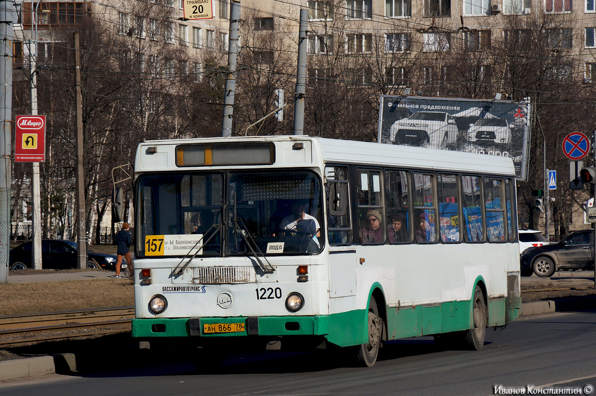 Санкт-Петербург, ЛиАЗ-5256.25 № 1220