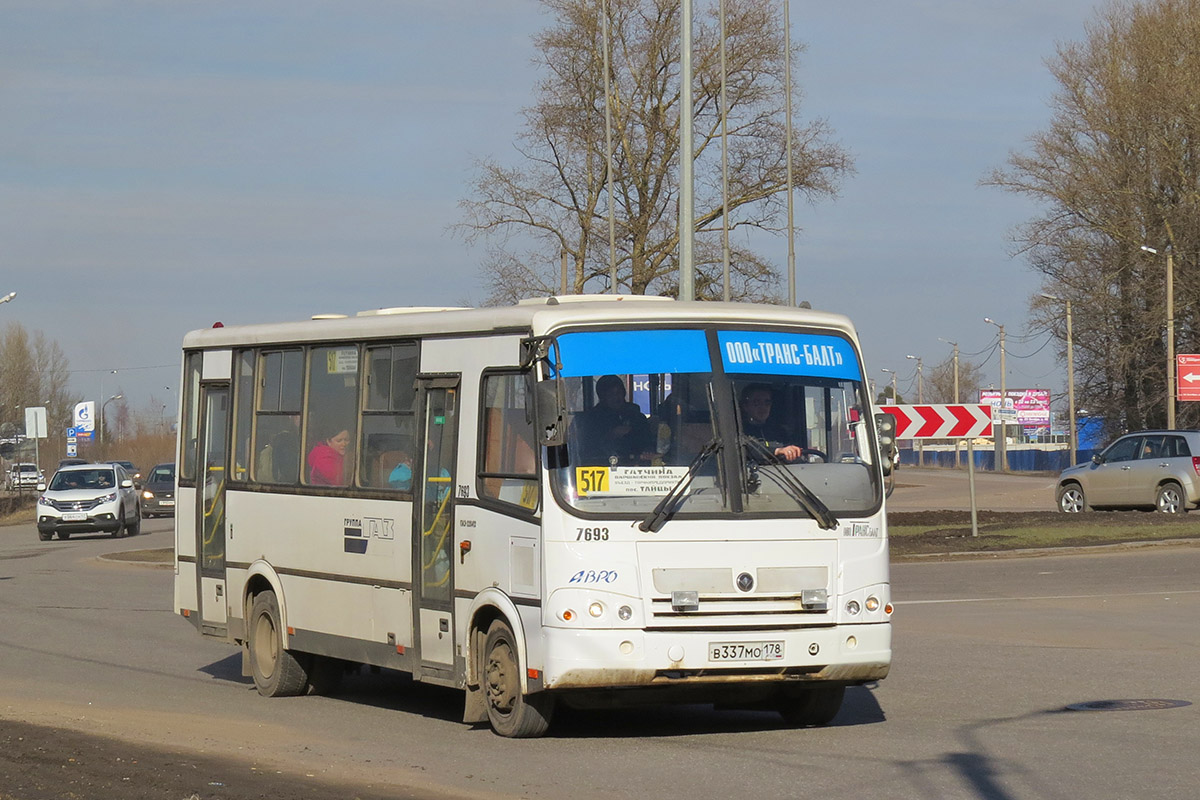 Ленинградская область, ПАЗ-320412-05 № 7693