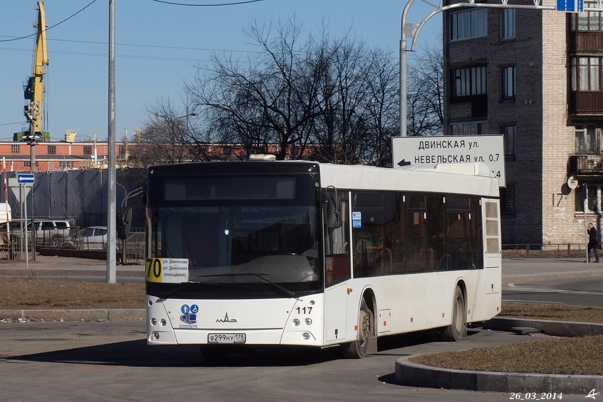 Санкт-Петербург, МАЗ-203.067 № 117