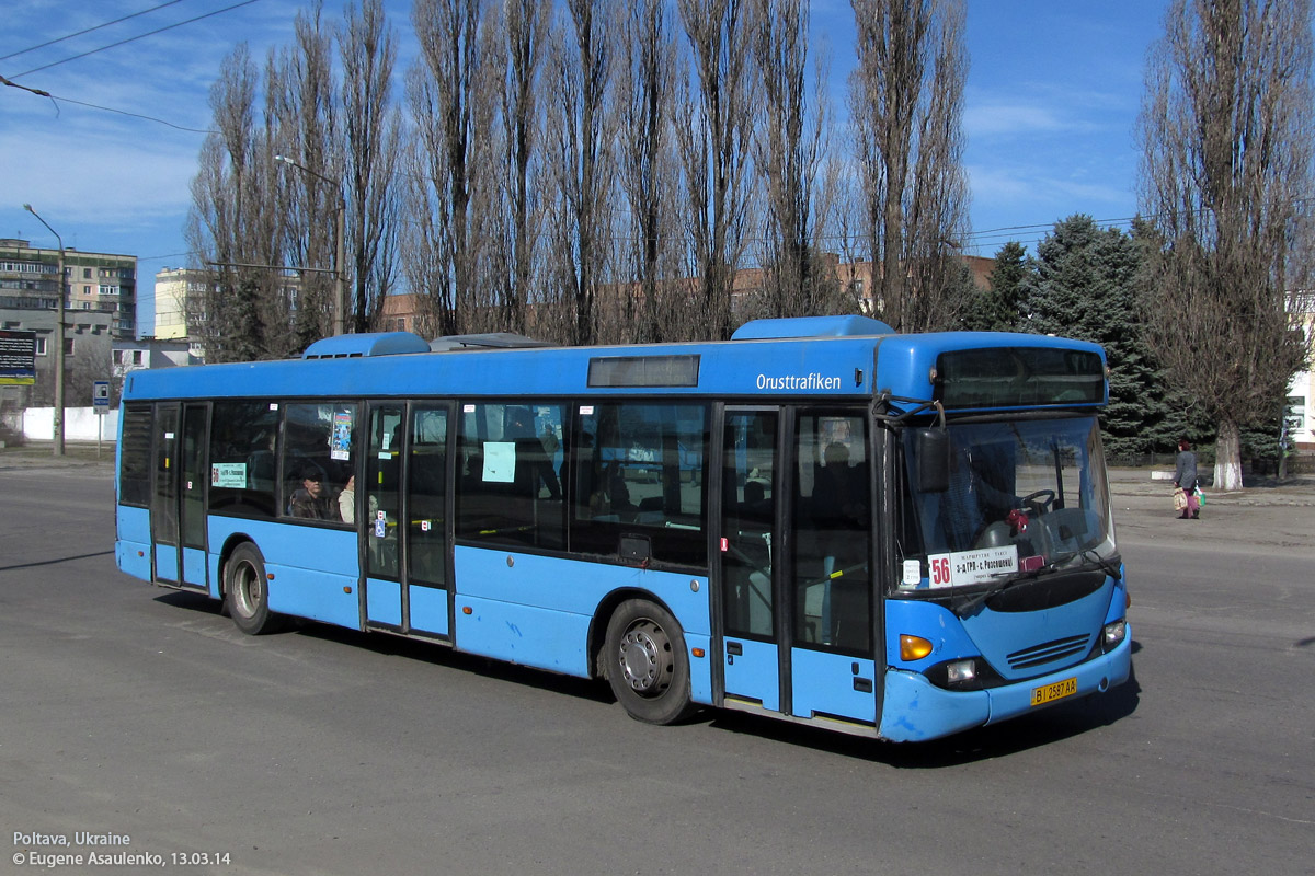 Полтавская область, Scania OmniCity I № BI 2587 AA