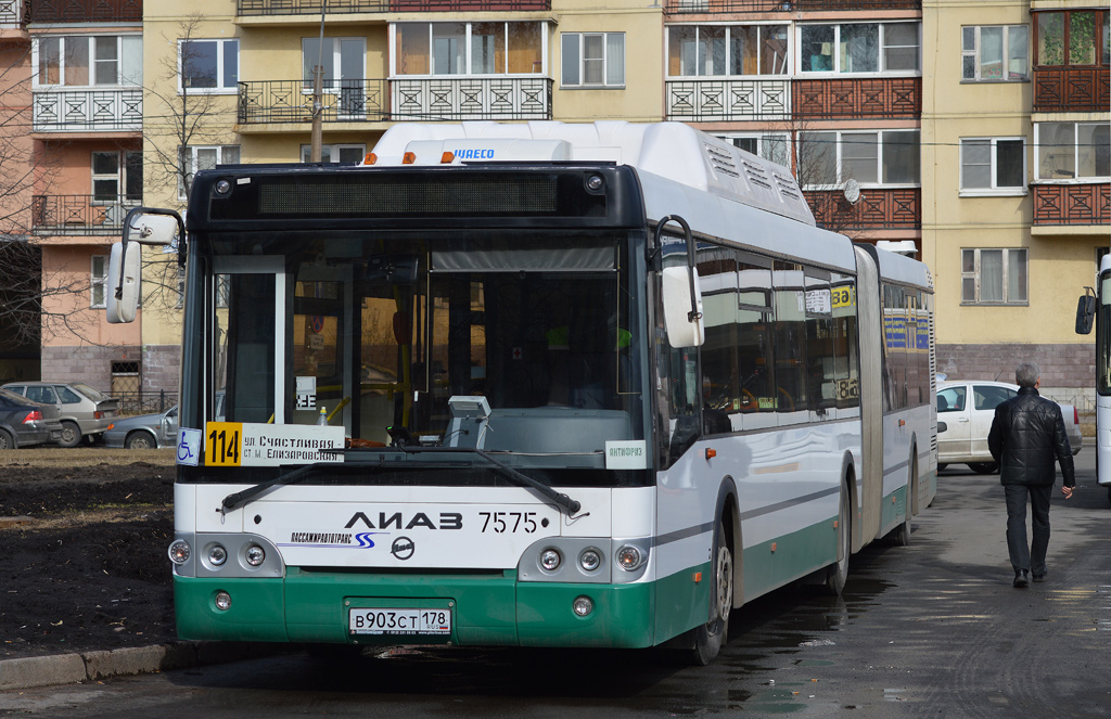 Санкт-Петербург, ЛиАЗ-6213.71 № 7575