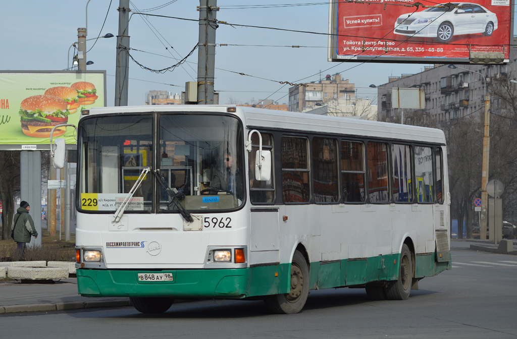 Санкт-Петербург, ЛиАЗ-5256.25 № 5962