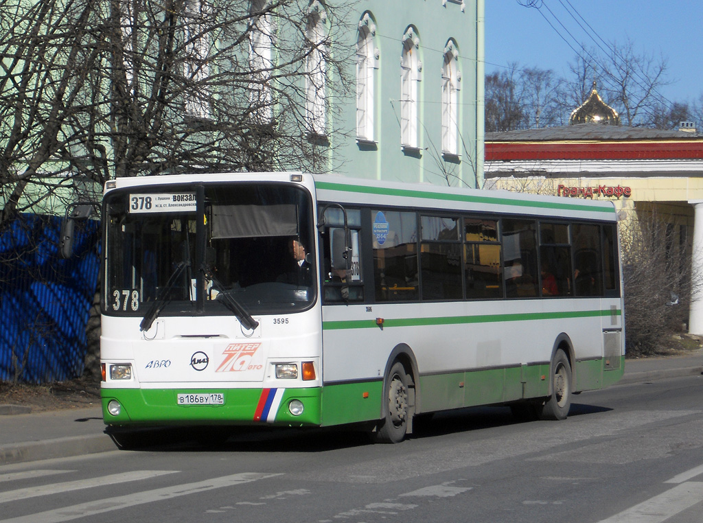 Санкт-Петербург, ЛиАЗ-5293.53 № 3595