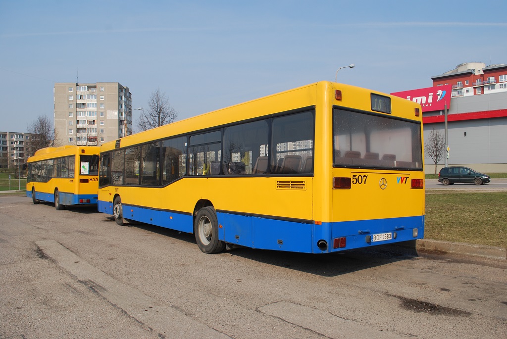 Литва, Mercedes-Benz O405N2 № 507