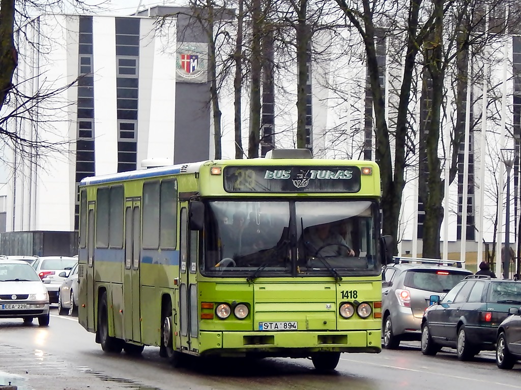 Литва, Scania CN113CLB № 1418