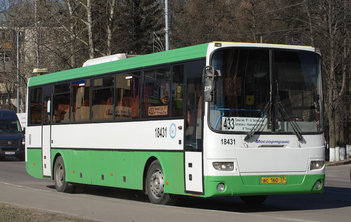 Moskwa, LiAZ-5256.23-01 (GolAZ) Nr 18431