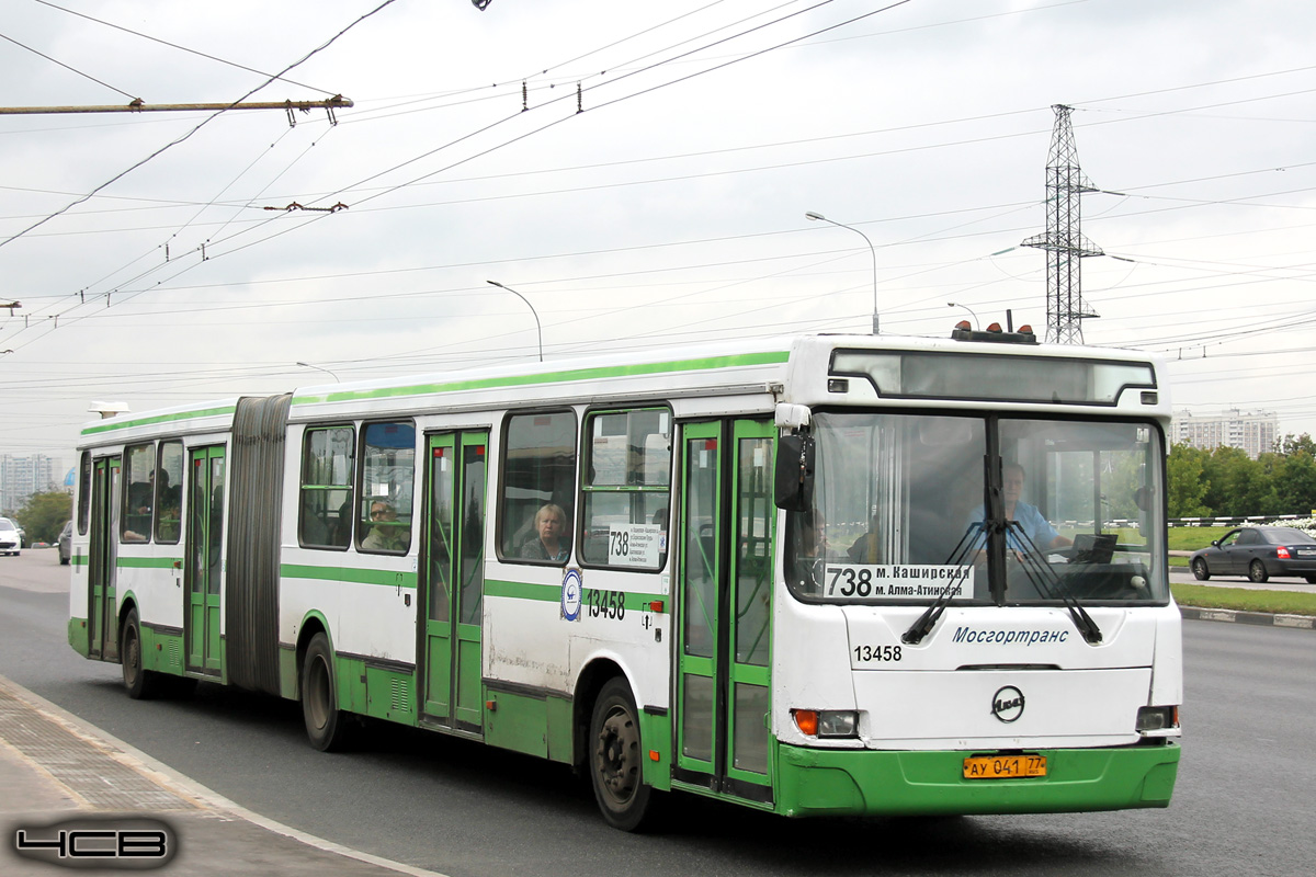 Москва, ЛиАЗ-6212.01 № 13458