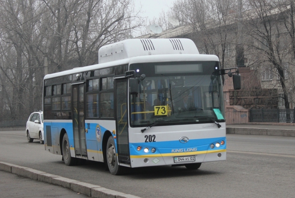 Алматы, King Long XMQ6931G № 202