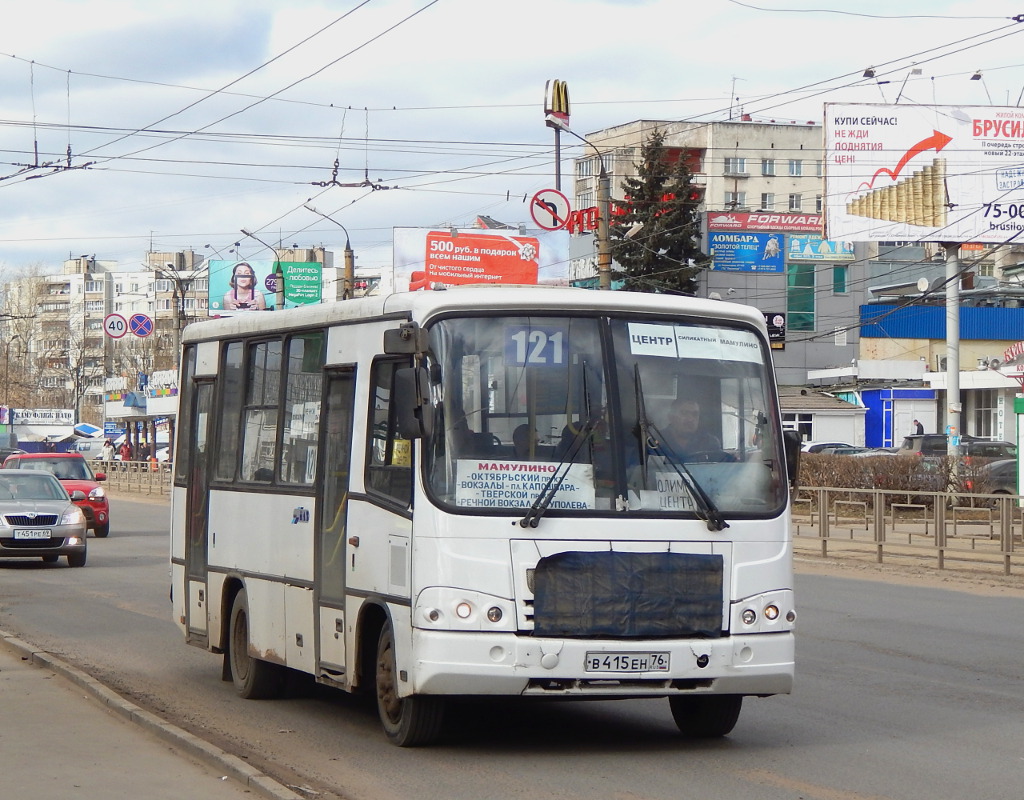 Тверская область, ПАЗ-320402-03 № В 415 ЕН 76