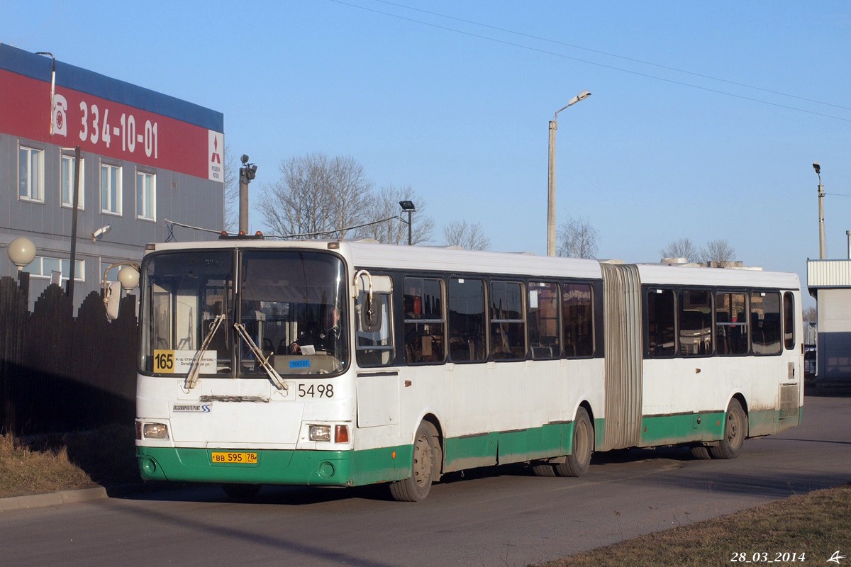 Санкт-Петербург, ЛиАЗ-6212.00 № 5498