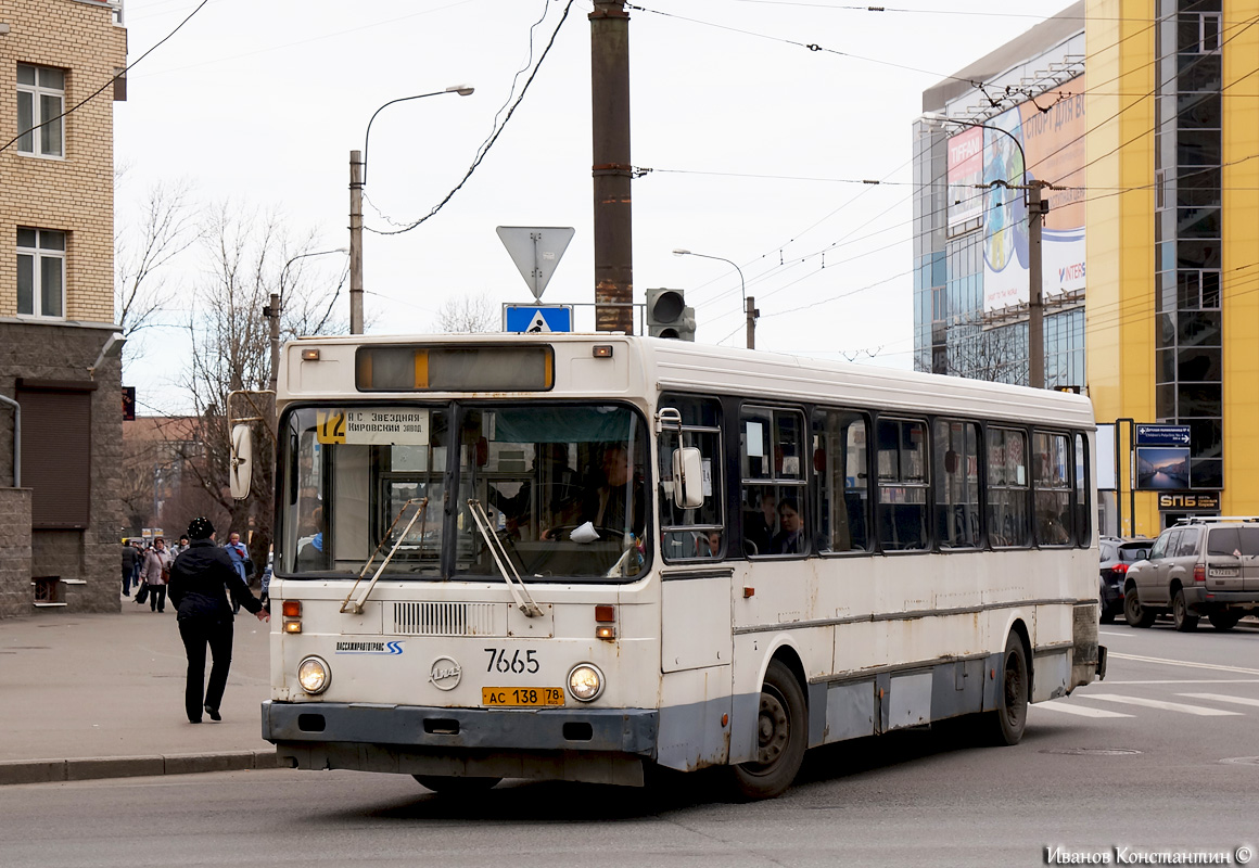 Санкт-Петербург, ЛиАЗ-5256.00 № 7665