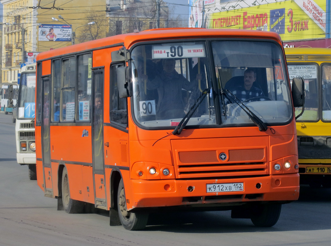 Нижегородская область, ПАЗ-320402-05 № К 912 ХВ 152