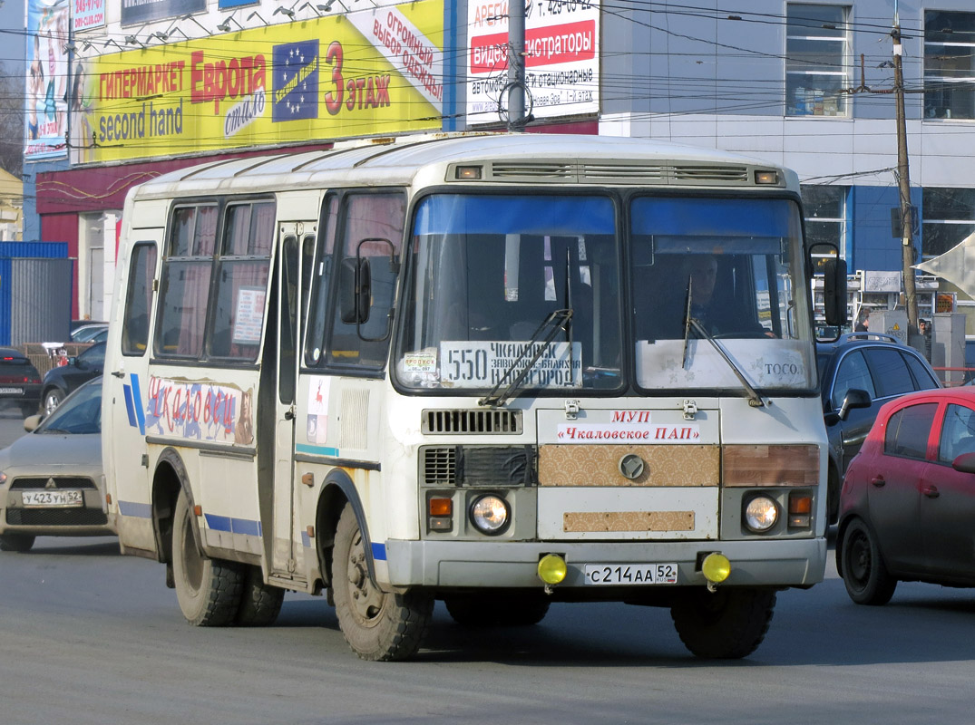 Нижегородская область, ПАЗ-32053 № С 214 АА 52