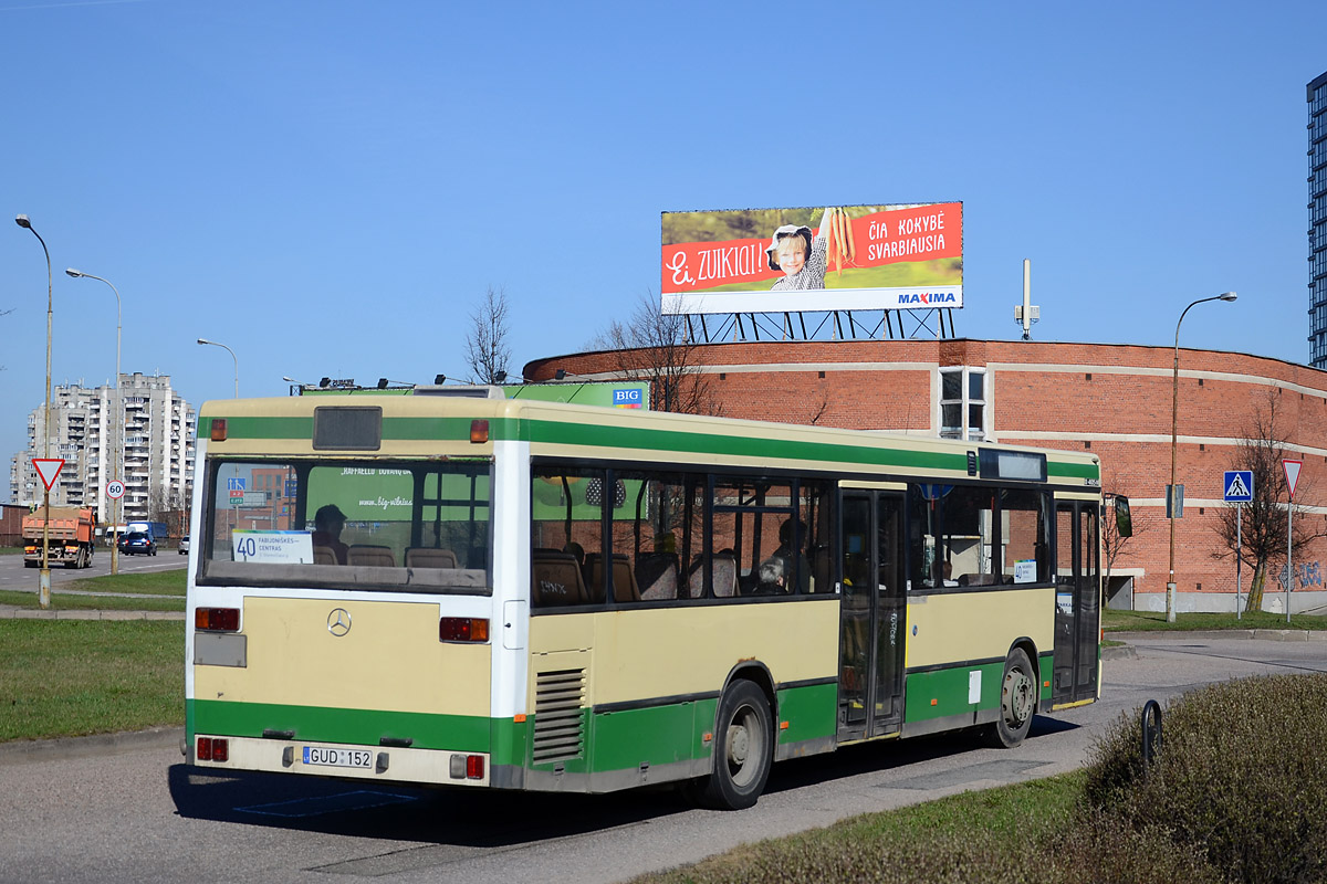 Литва, Mercedes-Benz O405N № GUD 152