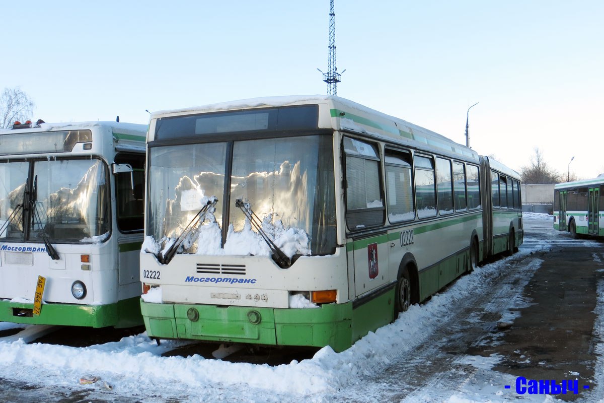 Москва, Ikarus 435.17 № 02222