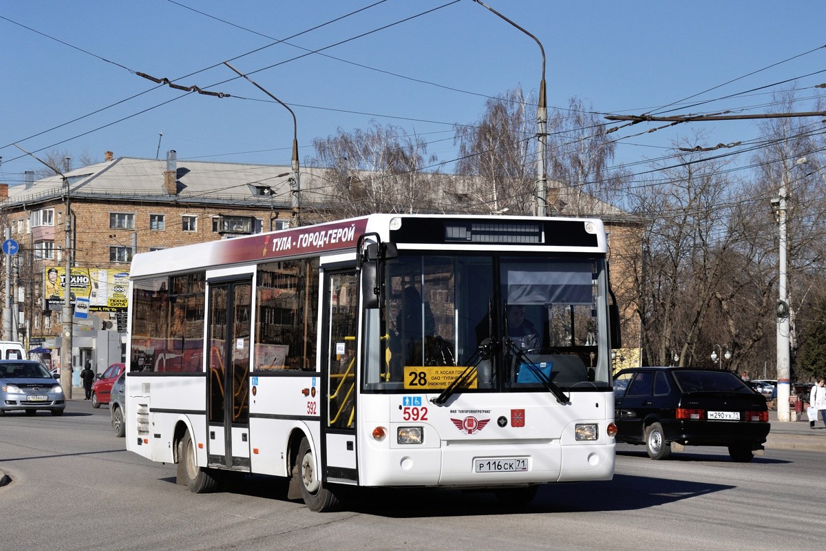 Тульская область, ПАЗ-3237-05 № 592