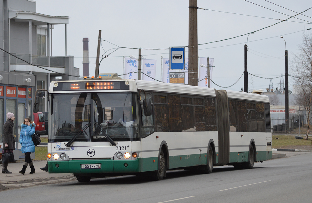 Санкт-Петербург, ЛиАЗ-6213.20 № 2321