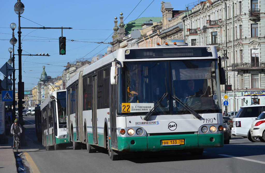 Санкт-Петербург, ЛиАЗ-6213.20 № 7190