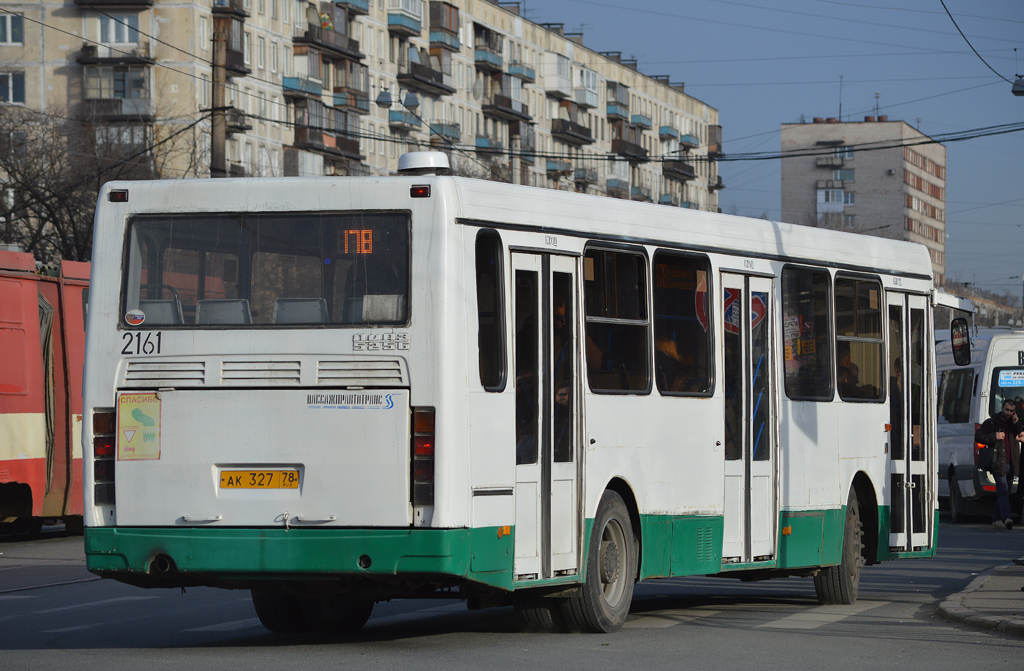 Санкт-Петербург, ЛиАЗ-5256.25 № 2161