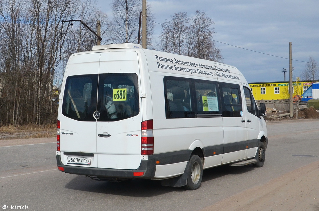 Санкт-Петербург, Луидор-22360C (MB Sprinter) № В 500 РУ 178