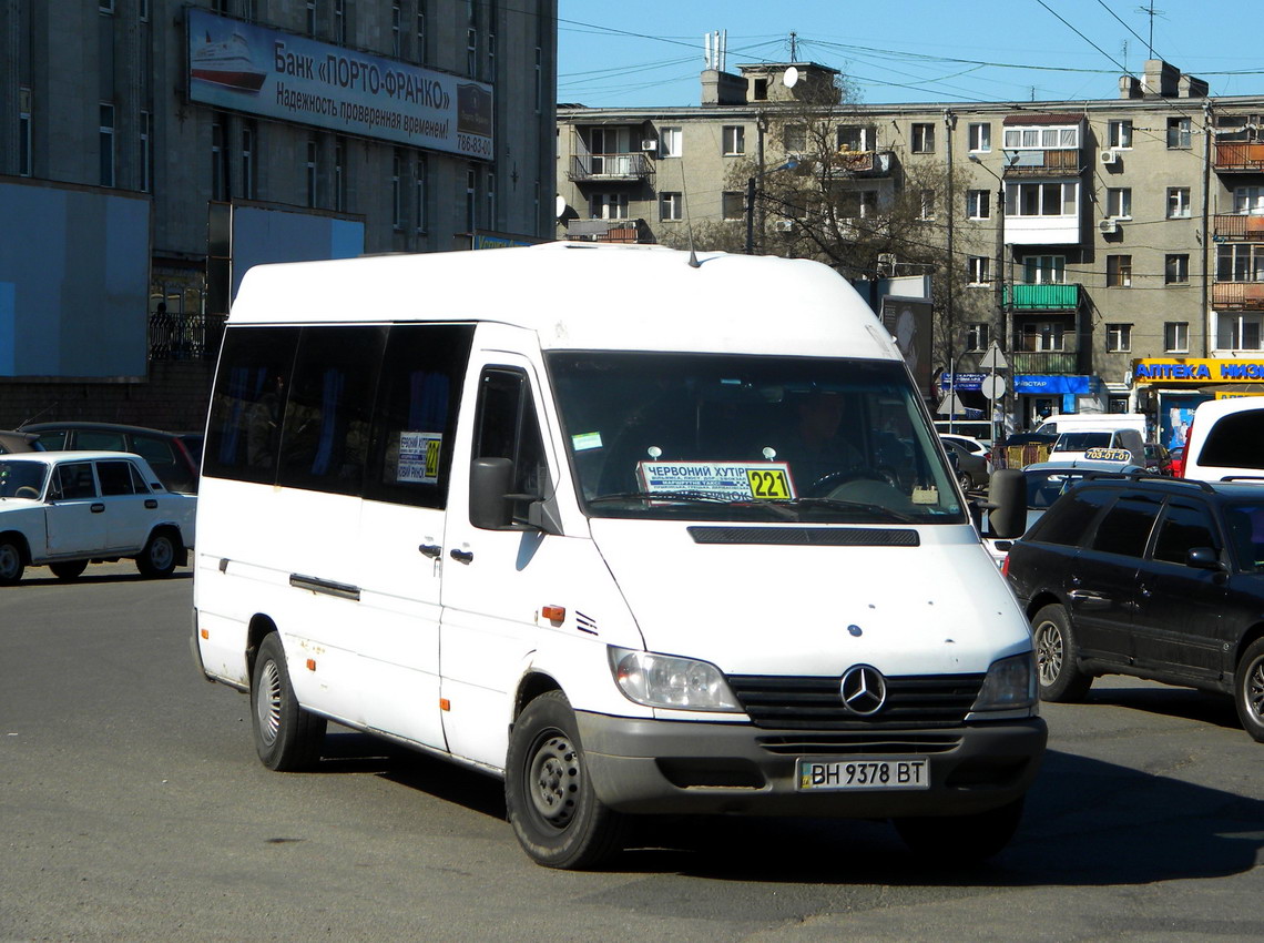 Одесская область, Mercedes-Benz Sprinter W903 316CDI № BH 9378 BT