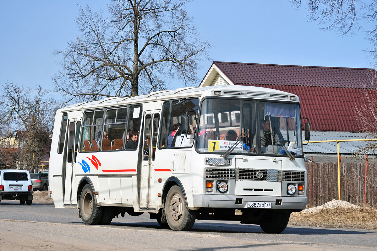 Нижегородская область, ПАЗ-4234 № К 887 ХО 152