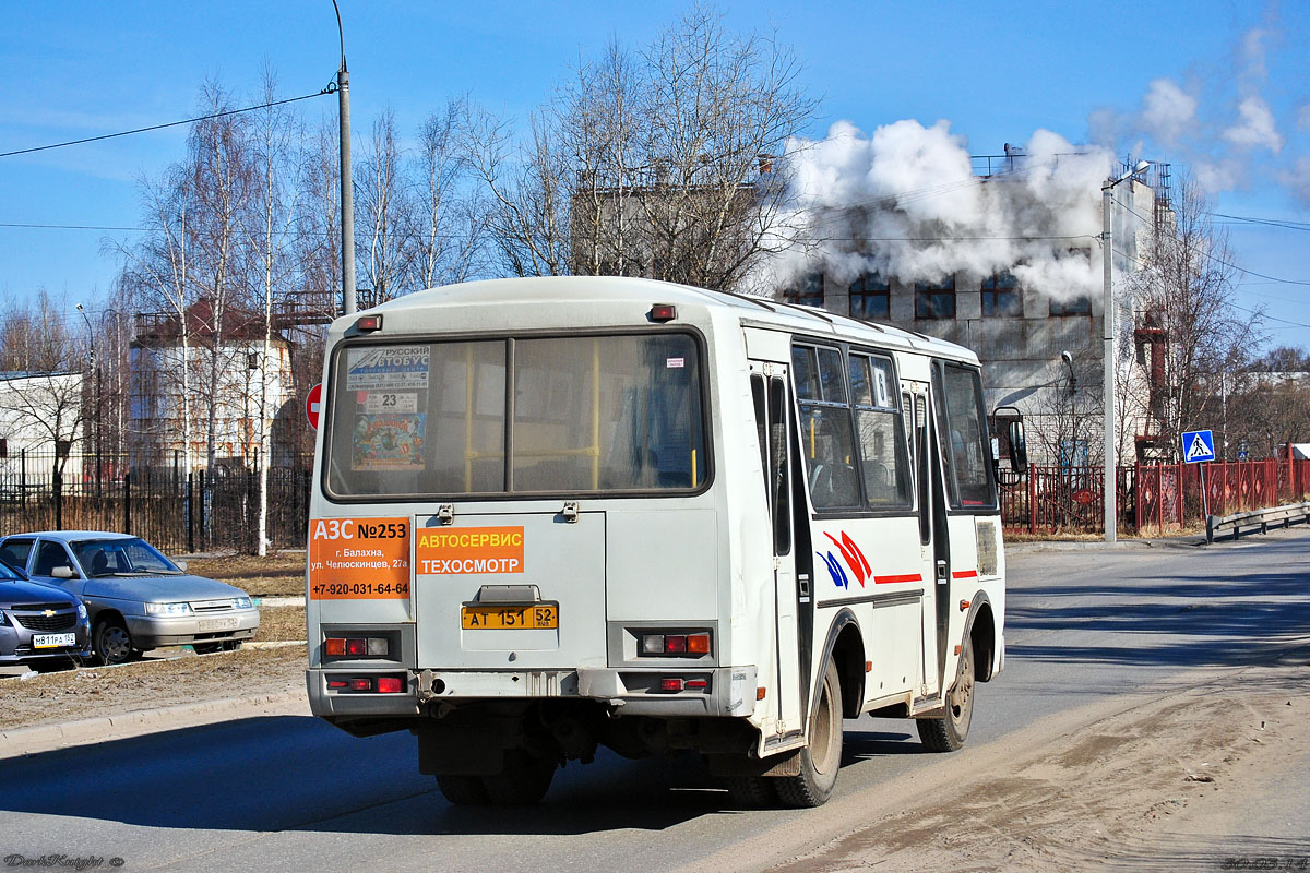 Нижегородская область, ПАЗ-32054-07 № АТ 151 52