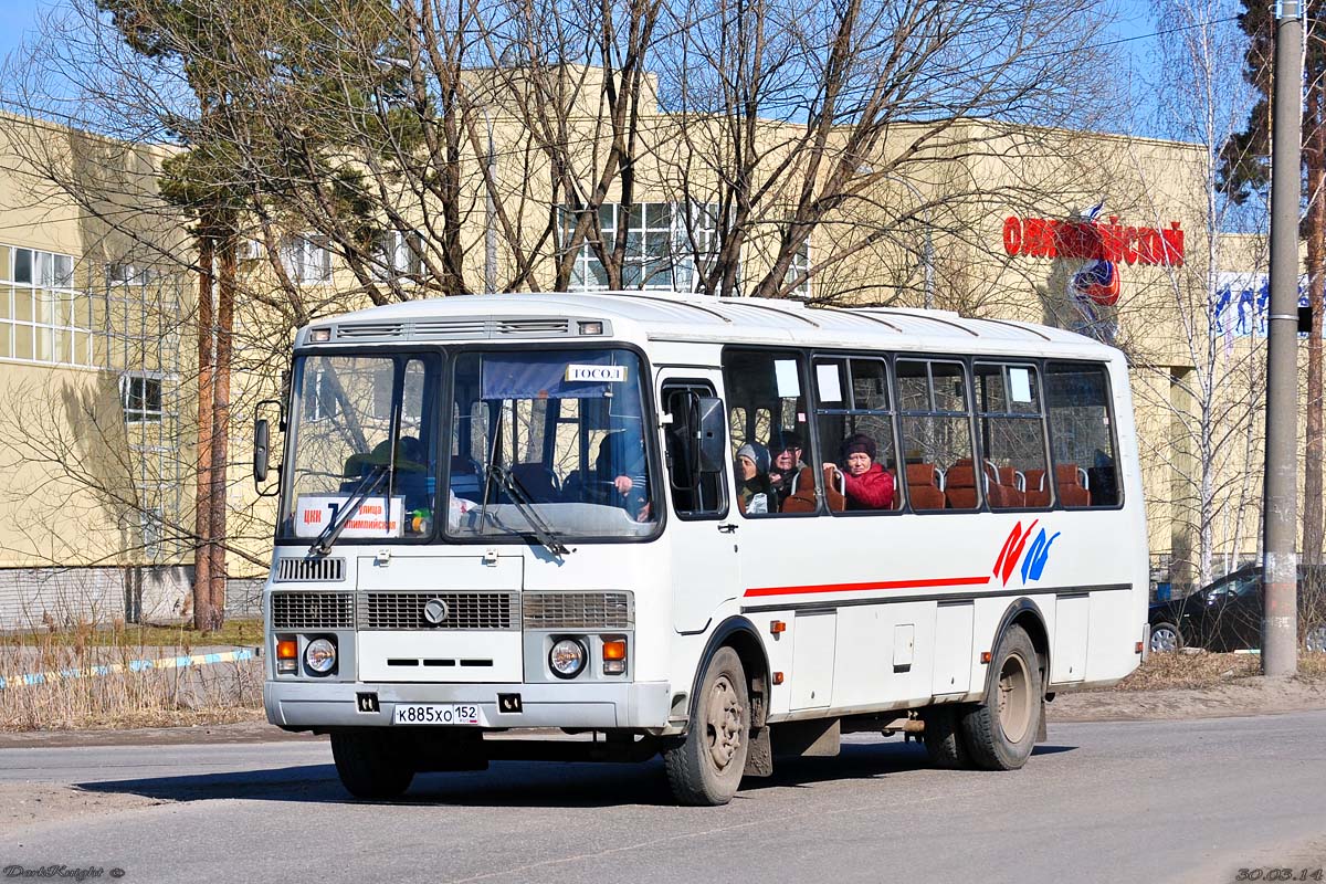 Нижегородская область, ПАЗ-4234 № К 885 ХО 152