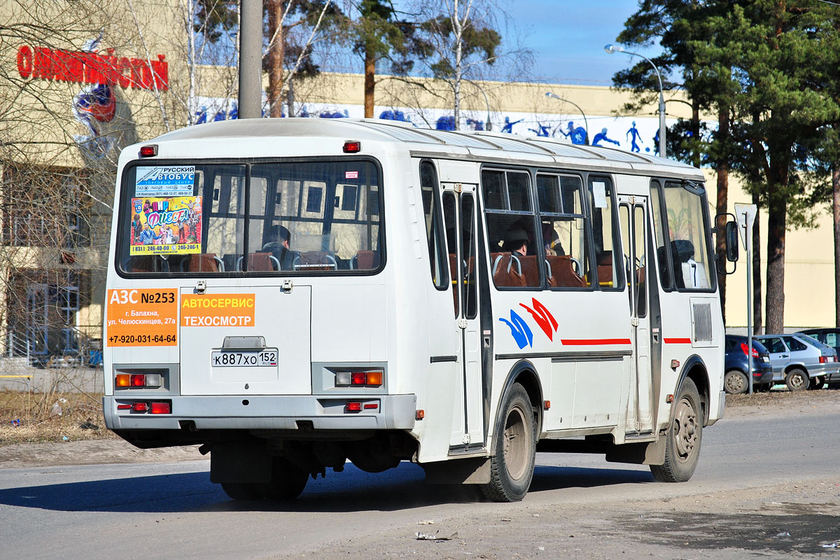 Нижегородская область, ПАЗ-4234 № К 887 ХО 152