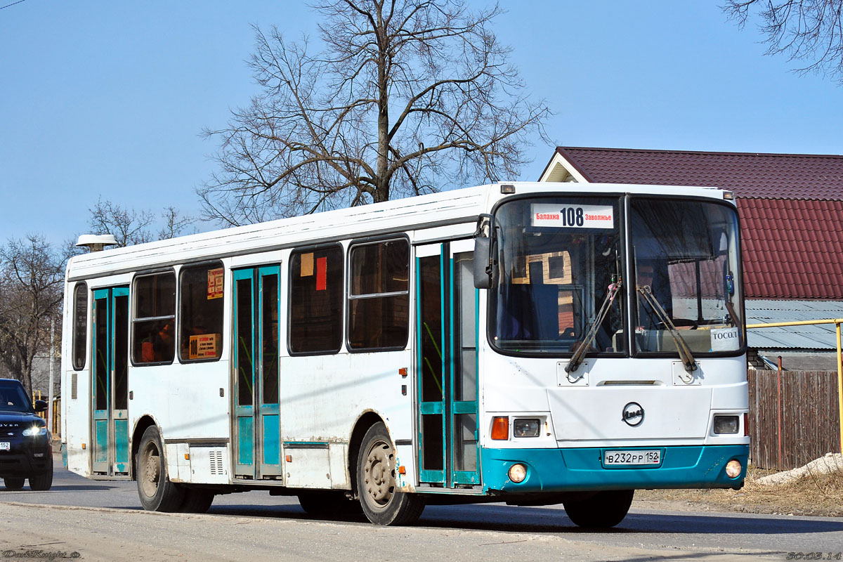 Нижегородская область, ЛиАЗ-5256.25 № В 232 РР 152