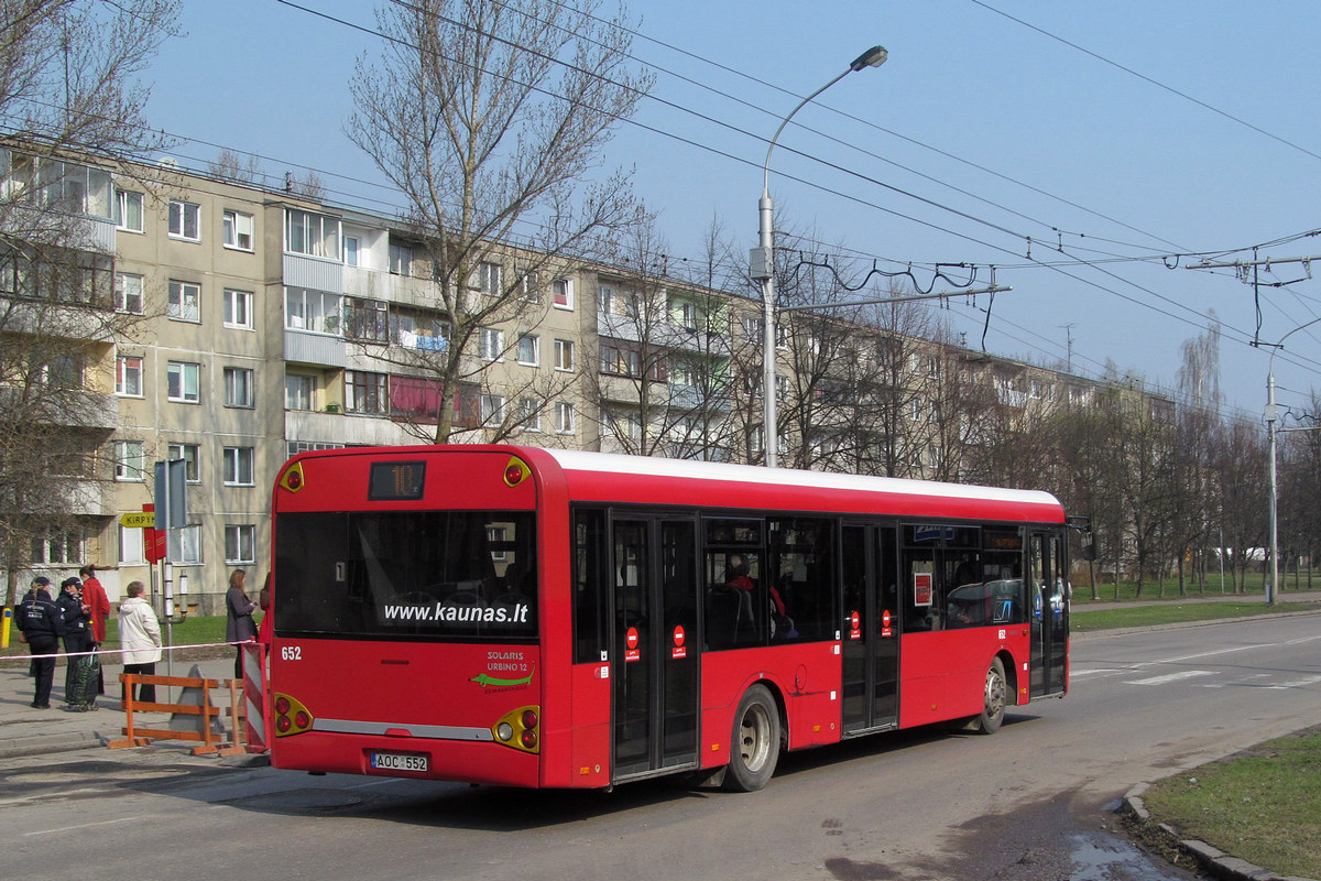 Lithuania, Solaris Urbino II 12 № 652