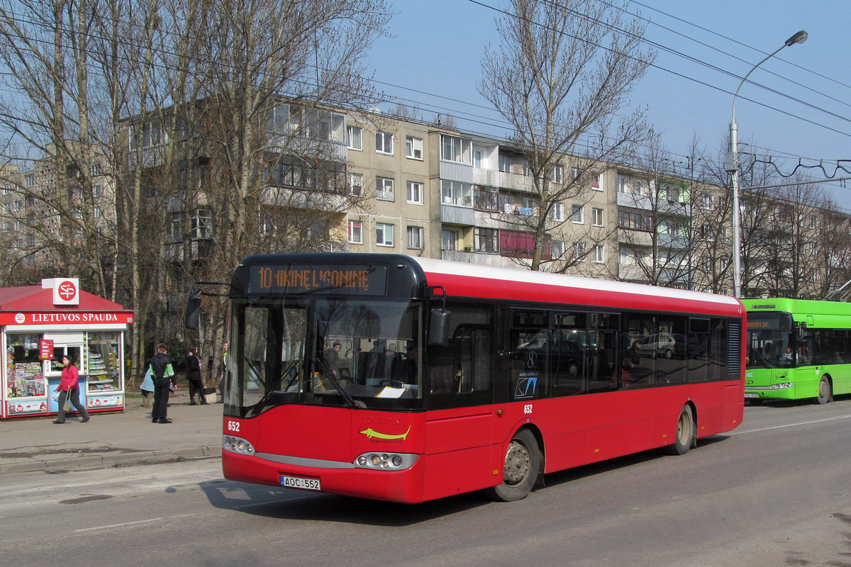 Литва, Solaris Urbino II 12 № 652