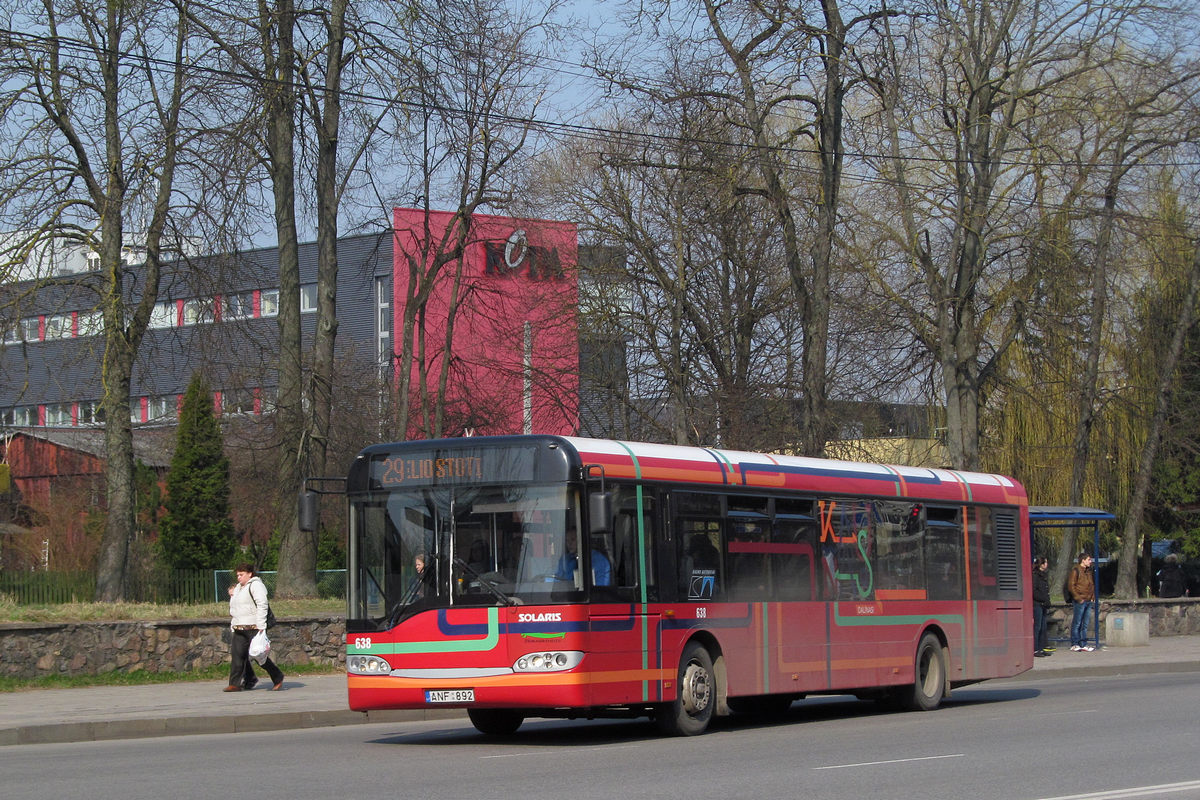 Литва, Solaris Urbino II 12 № 638