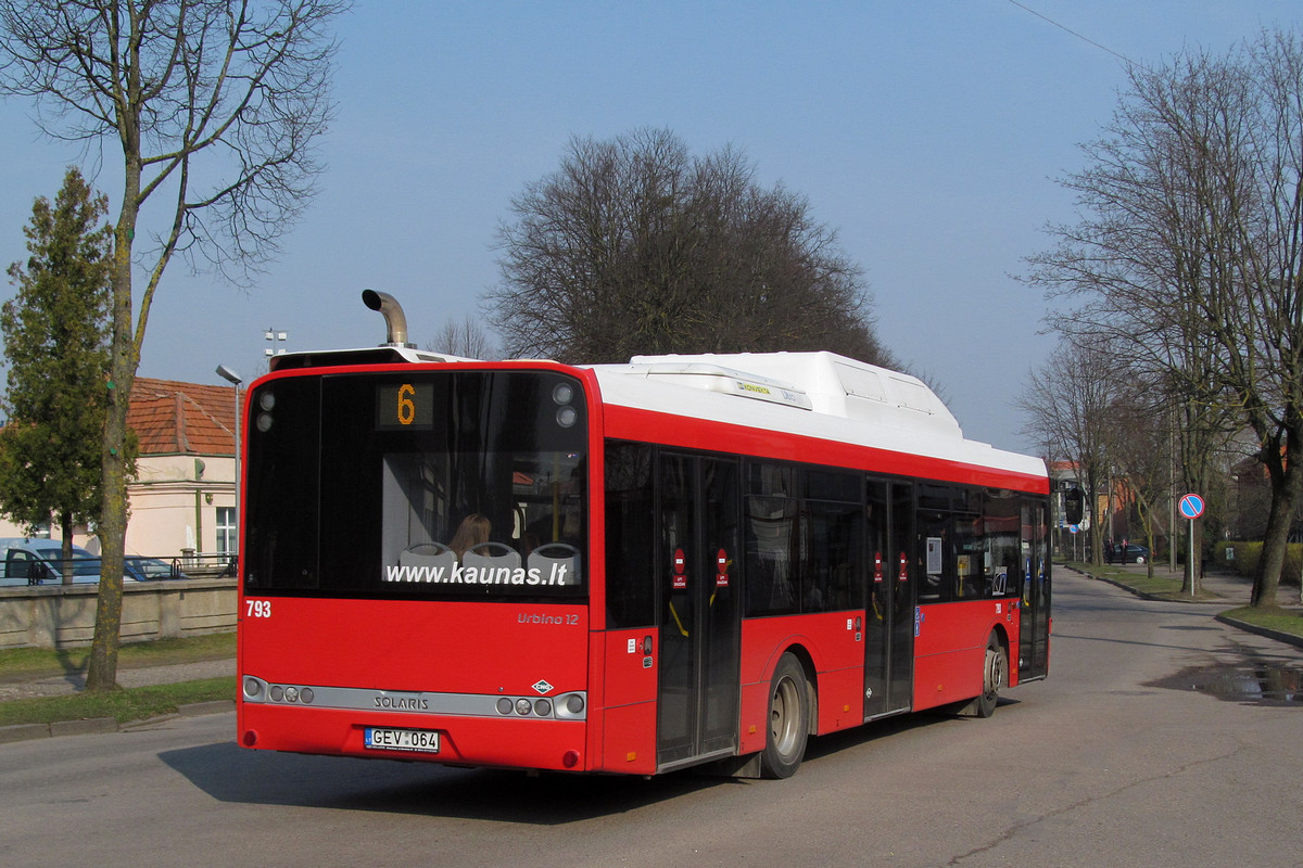 Литва, Solaris Urbino III 12 CNG № 793